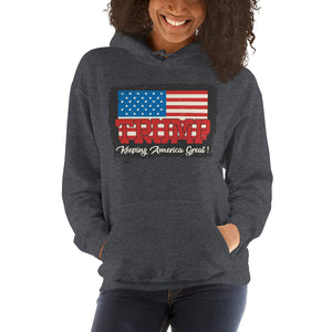 TRUMP KEEPING AMERICA GREAT Hooded Sweatshirt
