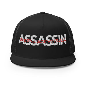 Assassin Streetwear 3D Puff Trucker Hat