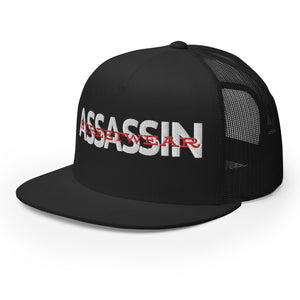 Assassin Streetwear 3D Puff Trucker Hat