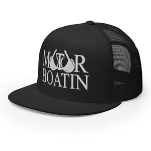 Motor Boatin' Trucker Cap