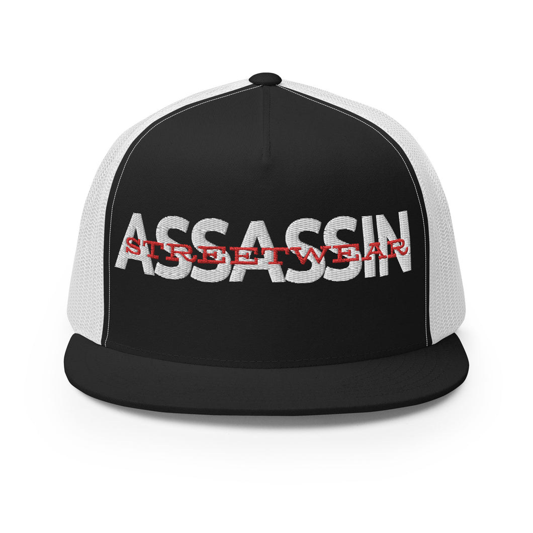 Assassin Streetwear 3D Puff Trucker Hat