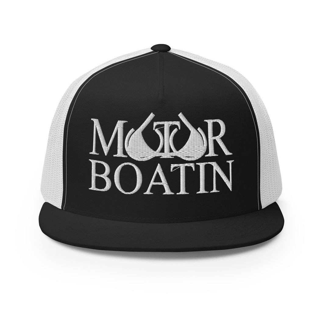 Motor Boatin' Trucker Cap