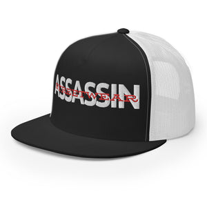 Assassin Streetwear 3D Puff Trucker Hat