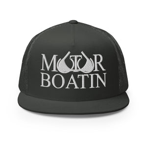 Motor Boatin' Trucker Cap