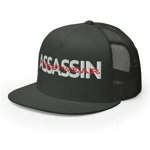 Assassin Streetwear 3D Puff Trucker Hat