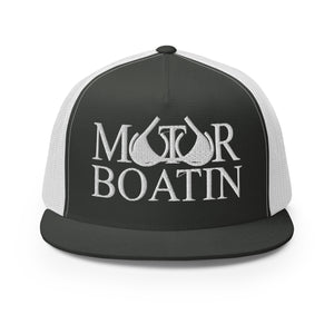 Motor Boatin' Trucker Cap
