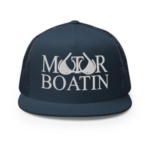 Motor Boatin' Trucker Cap
