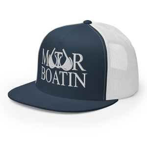 Motor Boatin' Trucker Cap