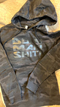 Doin’ Man Shit! Black Camo independent hoodie