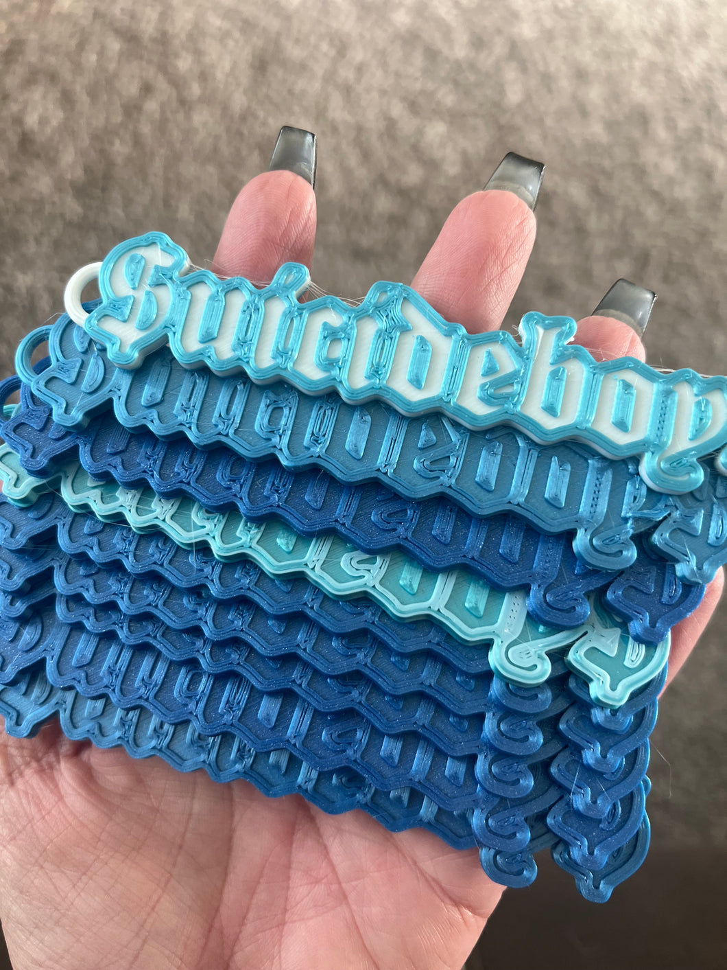S uicide Boys 3D printed keychain
