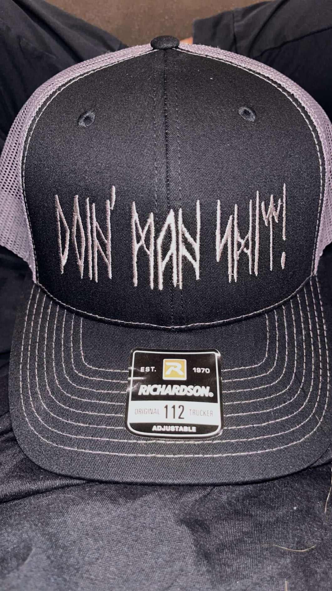 DMS Ruins logo hat - Doin’ Man Shit