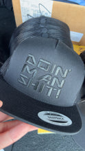 Doin’ Man Shit! BIG logo front Trucker Hat