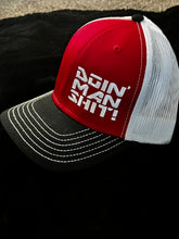 DMS Trucker Hats - Red/White/Black (Embroidered Logo)