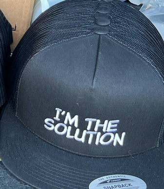 I'm the Solution- Trucker hat