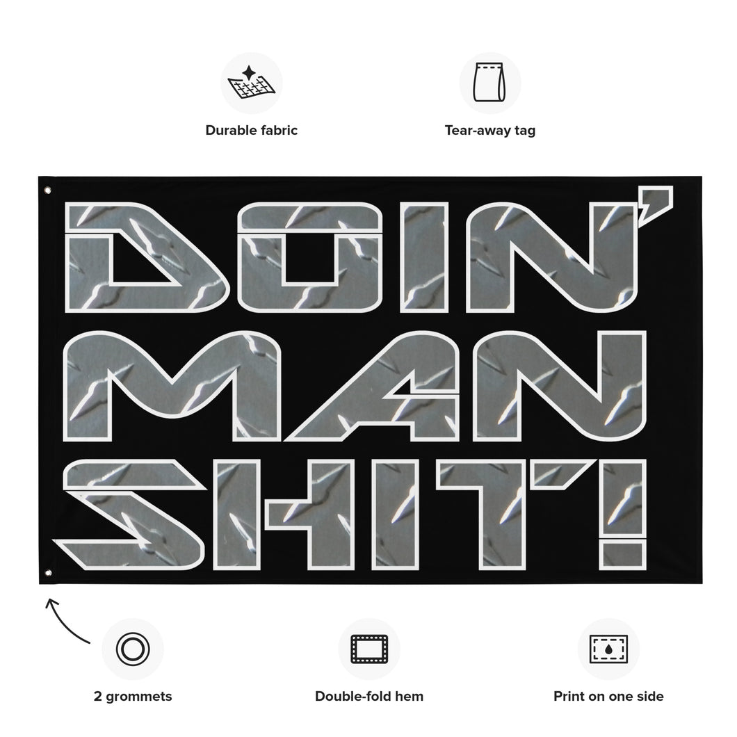 NEW DMS diamond plate Flag