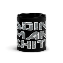 DMS Diamond Plate Black Glossy Mug