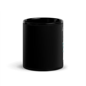 Assassin Streetwear Black Glossy Mug