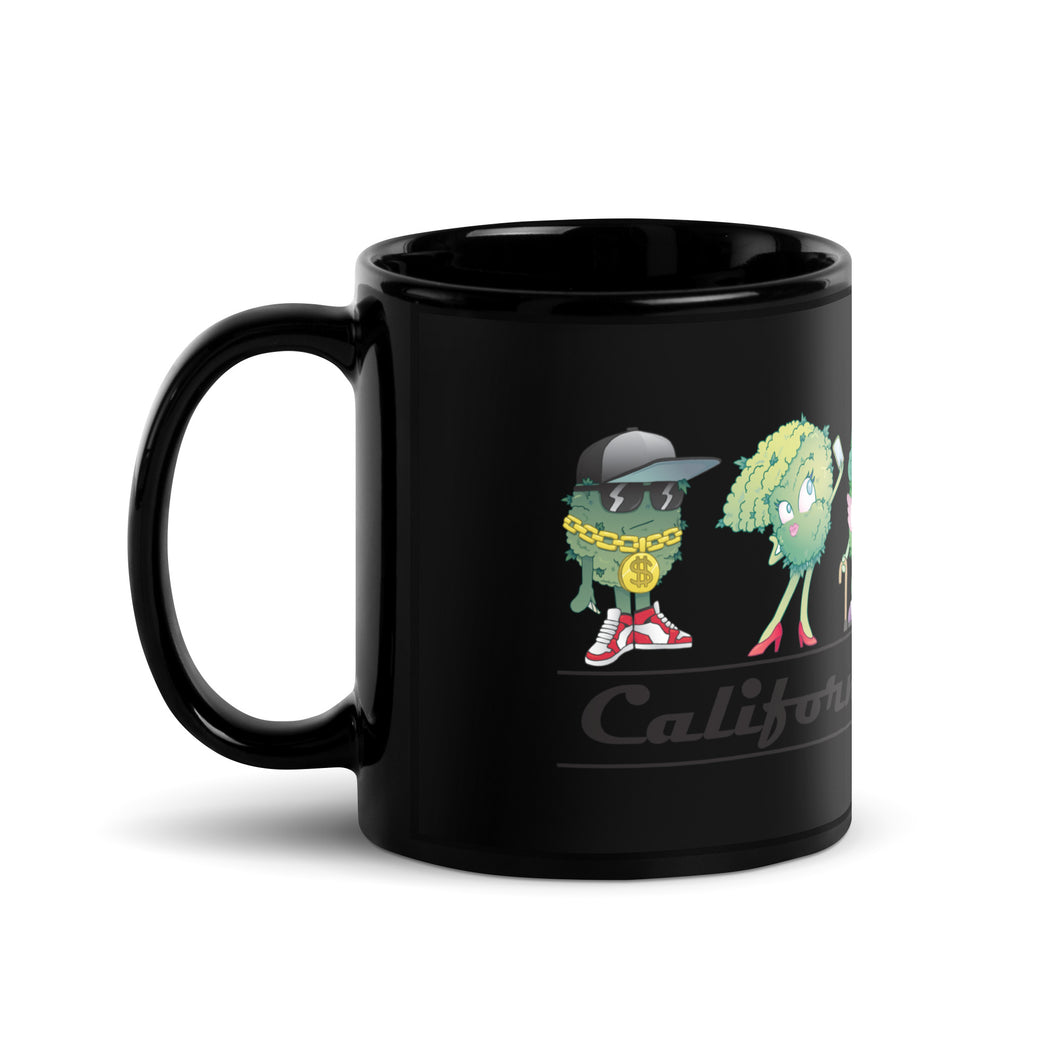 California Blazins' Black Glossy Mug