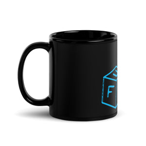 F*CK dice Black Glossy Mug