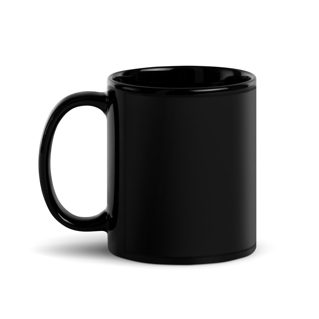 Assassin Streetwear Black Glossy Mug