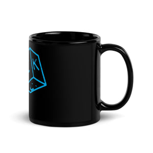 F*CK dice Black Glossy Mug