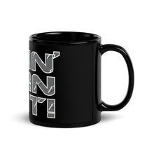 DMS Diamond Plate Black Glossy Mug