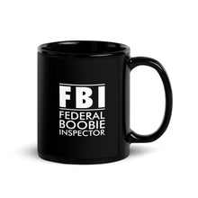 FBI Black Glossy Mug