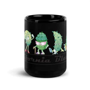 California Blazins' Black Glossy Mug