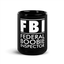 FBI Black Glossy Mug