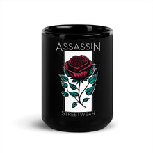 Assassin Streetwear Black Glossy Mug