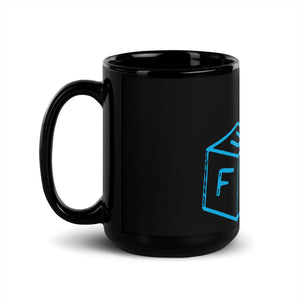 F*CK dice Black Glossy Mug