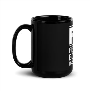 FBI Black Glossy Mug