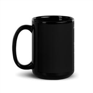 Assassin Streetwear Black Glossy Mug