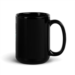 Assassin Streetwear Black Glossy Mug