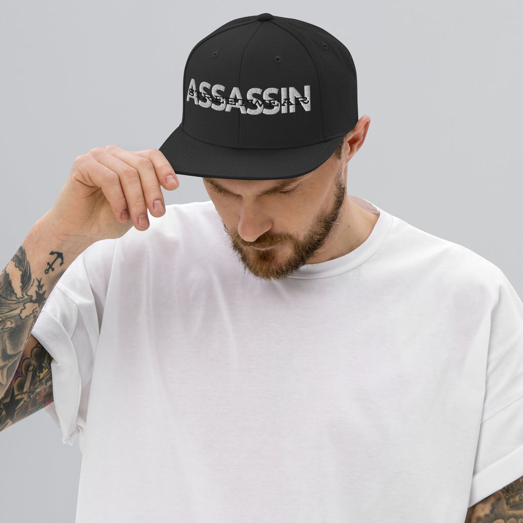 Assassin Streetwear Flatbill Snapback Hat