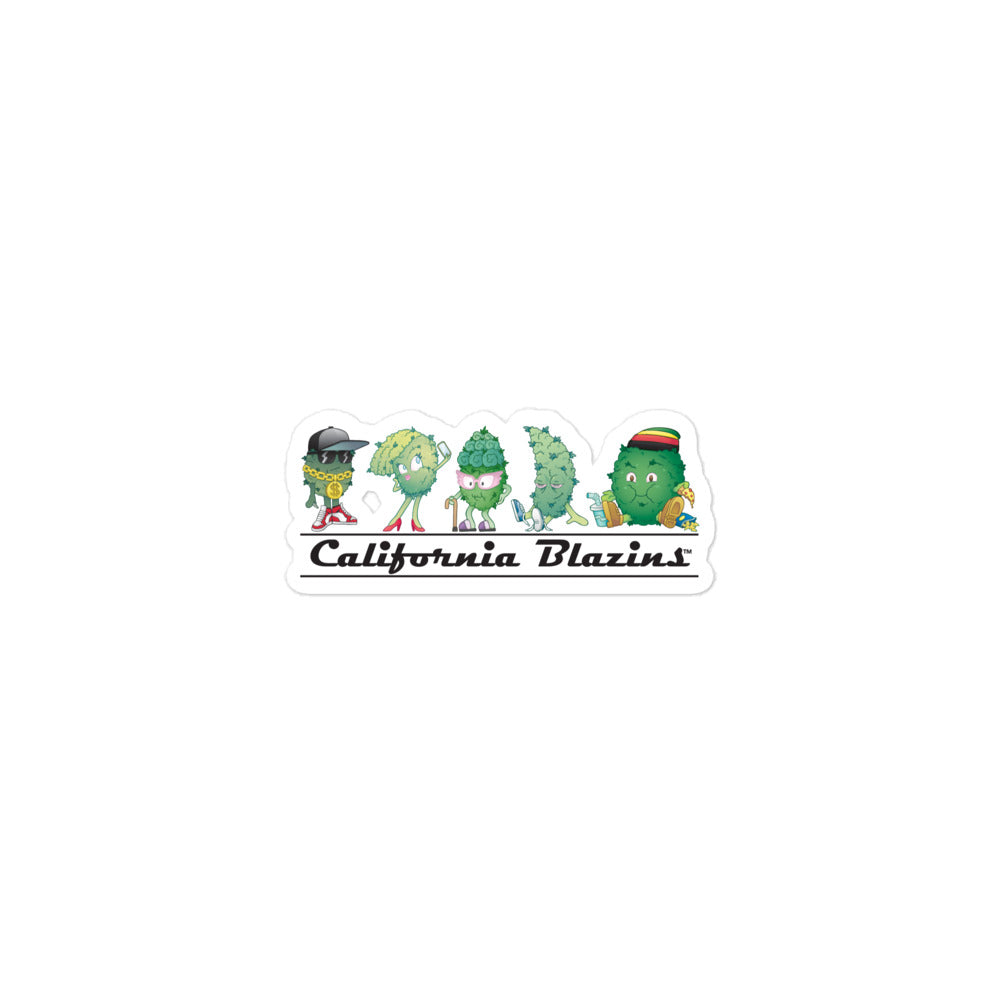 California Blazins' Posse Bubble-free stickers