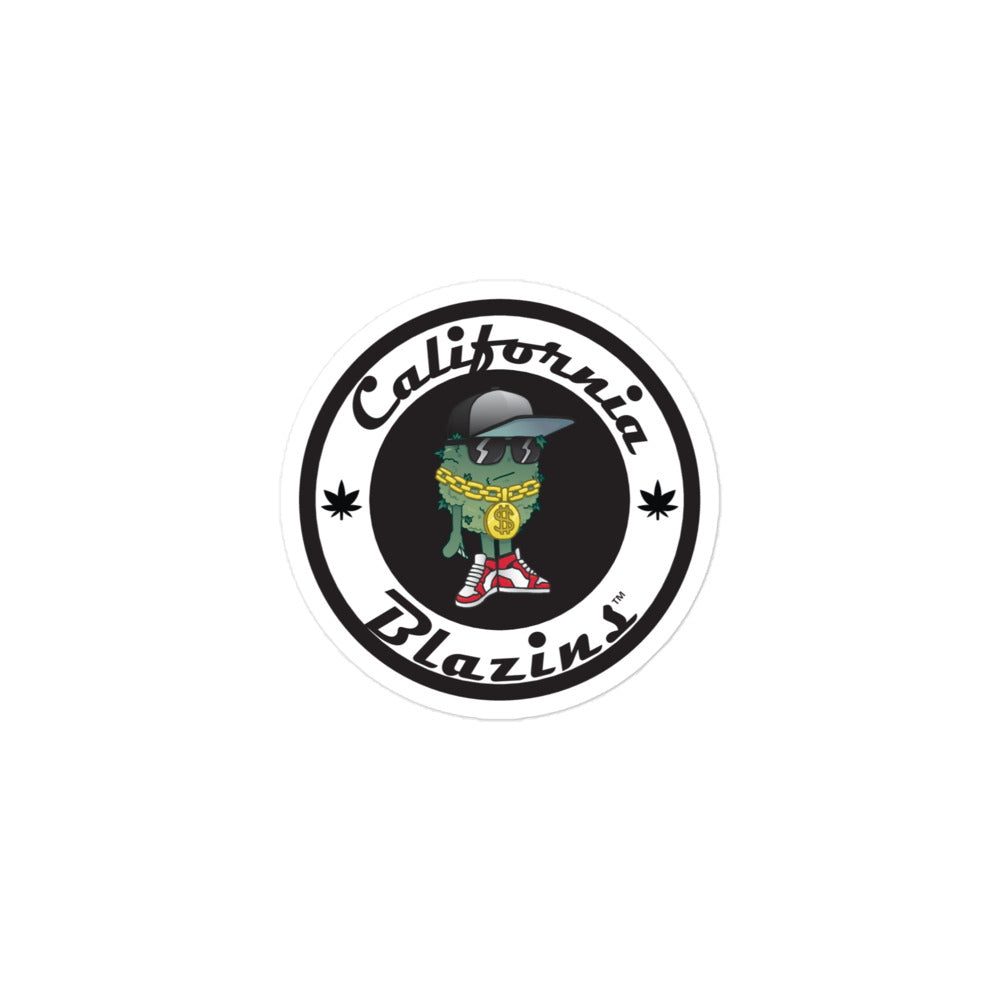 California Blazins' Character Bubble-free stickers