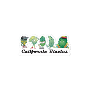 California Blazins' Posse Bubble-free stickers