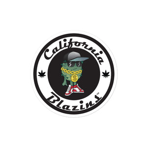 California Blazins' Character Bubble-free stickers