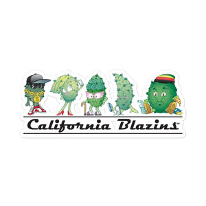 California Blazins' Posse Bubble-free stickers