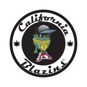 California Blazins' Character Bubble-free stickers