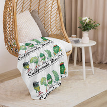California Blazins' Posse Sherpa blanket