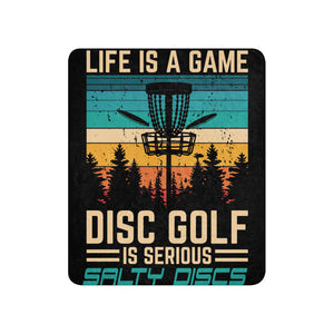 Salty Discs Sherpa blanket