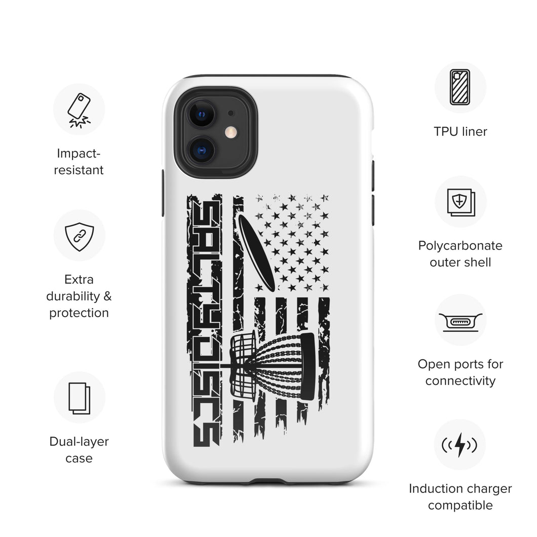 Salty Discs Flag Tough Case for iPhone®