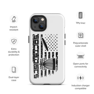 Salty Discs Flag Tough Case for iPhone®