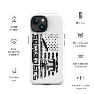 Salty Discs Flag Tough Case for iPhone®