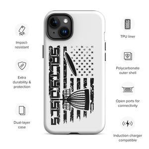Salty Discs Flag Tough Case for iPhone®