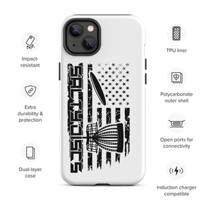 Salty Discs Flag Tough Case for iPhone®