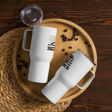 Salty Discs Travel mug with a handle