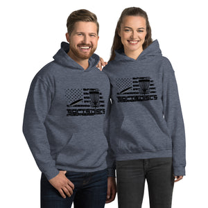 Salty Discs Flag Unisex Hoodie - Gildan